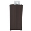 Inval File Cabinet 18.66 in W x 15.75 in D x 37.16 in H in Espresso AR-3X3R